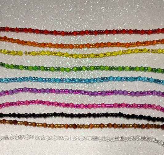 ~.🧘🏽‍♀️SOLID COLOR WAIST BEADS🧘🏽‍♀️.~